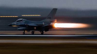 Photo ID 187686 by Alex van Noye. Netherlands Air Force General Dynamics F 16AM Fighting Falcon, J 646