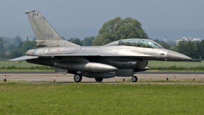Photo ID 22491 by Jörg Pfeifer. Italy Air Force General Dynamics F 16B Fighting Falcon, MM7266