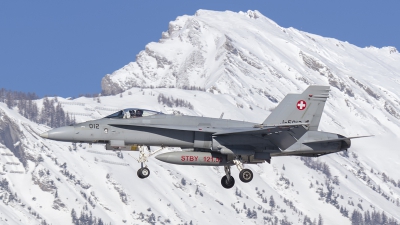Photo ID 190040 by Caspar Smit. Switzerland Air Force McDonnell Douglas F A 18C Hornet, J 5012