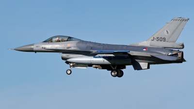 Photo ID 190188 by Rainer Mueller. Netherlands Air Force General Dynamics F 16AM Fighting Falcon, J 509