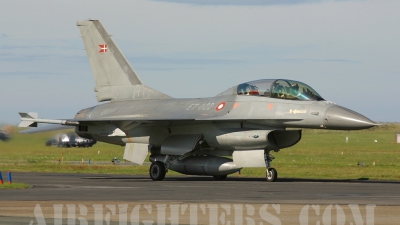 Photo ID 2481 by Tony Silgrim. Denmark Air Force General Dynamics F 16BM Fighting Falcon, ET 022