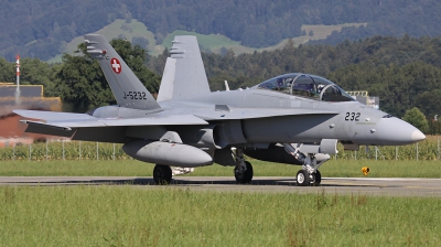Photo ID 192233 by Andreas Weber. Switzerland Air Force McDonnell Douglas F A 18D Hornet, J 5232