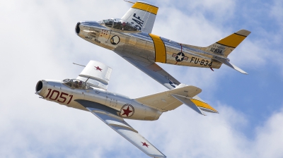 Photo ID 192612 by Nathan Havercroft. Private Planes of Fame Air Museum Mikoyan Gurevich MiG 15bis, NX87CN