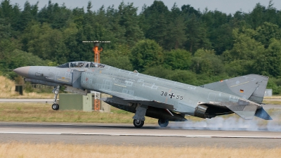 Photo ID 23682 by Lieuwe Hofstra. Germany Air Force McDonnell Douglas F 4F Phantom II, 38 55