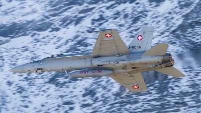 Photo ID 200621 by Agata Maria Weksej. Switzerland Air Force McDonnell Douglas F A 18C Hornet, J 5006