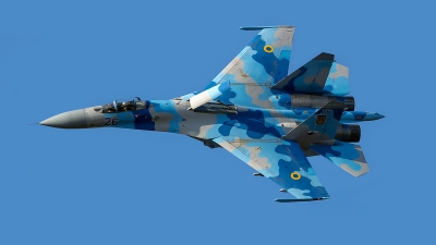 Photo ID 202760 by Vladimir Vorobyov. Ukraine Air Force Sukhoi Su 27S,  