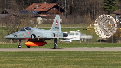 Photo ID 203862 by Thomas Ziegler - Aviation-Media. Switzerland Air Force Northrop F 5E Tiger II, J 3030