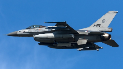Photo ID 204524 by Thomas Ziegler - Aviation-Media. Netherlands Air Force General Dynamics F 16AM Fighting Falcon, J 016