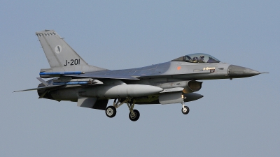 Photo ID 205066 by Peter Boschert. Netherlands Air Force General Dynamics F 16AM Fighting Falcon, J 201