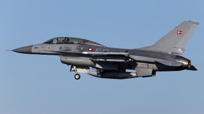 Photo ID 205994 by Rainer Mueller. Denmark Air Force General Dynamics F 16BM Fighting Falcon, ET 197