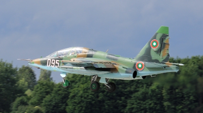 Photo ID 206089 by Milos Ruza. Bulgaria Air Force Sukhoi Su 25UBK, 095