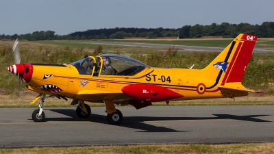 Photo ID 206473 by Thomas Ziegler - Aviation-Media. Belgium Air Force SIAI Marchetti SF 260M, ST 04