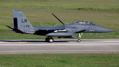 Photo ID 208425 by Carl Brent. USA Air Force McDonnell Douglas F 15E Strike Eagle, 91 0331