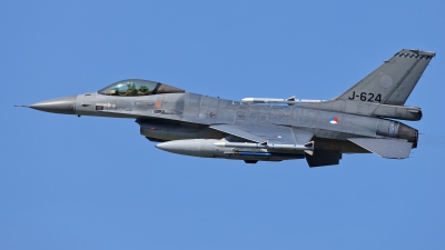 Photo ID 209093 by Rainer Mueller. Netherlands Air Force General Dynamics F 16AM Fighting Falcon, J 624