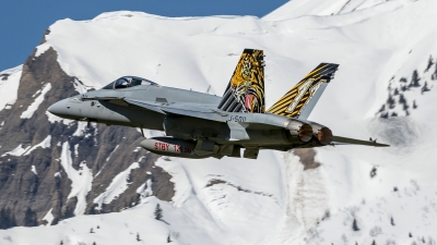 Photo ID 209548 by Martin Thoeni - Powerplanes. Switzerland Air Force McDonnell Douglas F A 18C Hornet, J 5011