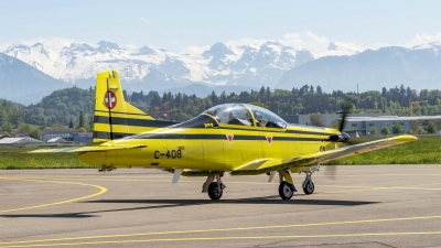 Photo ID 209746 by Martin Thoeni - Powerplanes. Switzerland Air Force Pilatus PC 9, C 408