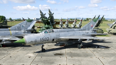 Photo ID 209654 by Joop de Groot. Slovakia Air Force Mikoyan Gurevich MiG 21R, 1502