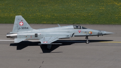 Photo ID 209831 by Luca Fahrni. Switzerland Air Force Northrop F 5E Tiger II, J 3094