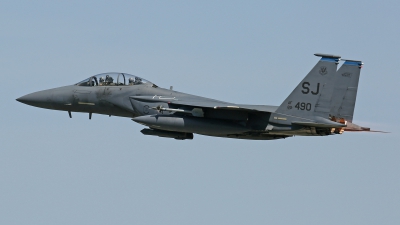 Photo ID 209938 by David F. Brown. USA Air Force McDonnell Douglas F 15E Strike Eagle, 89 0490