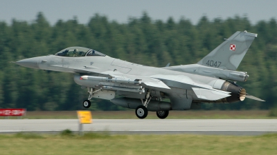 Photo ID 24657 by Radim Spalek. Poland Air Force General Dynamics F 16C Fighting Falcon, 4047