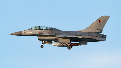Photo ID 210654 by markus altmann. Belgium Air Force General Dynamics F 16BM Fighting Falcon, FB 23