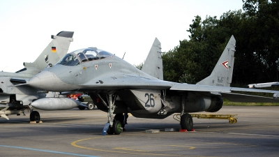 Photo ID 210853 by Sven Zimmermann. Hungary Air Force Mikoyan Gurevich MiG 29UB 9 51, 26