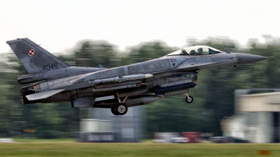 Photo ID 211308 by Wojtek Werpachowski. Poland Air Force General Dynamics F 16C Fighting Falcon, 4045