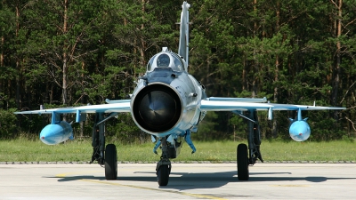 Photo ID 24790 by Lutz Lehmann. Romania Air Force Mikoyan Gurevich MiG 21MF 75 Lancer C, 5724
