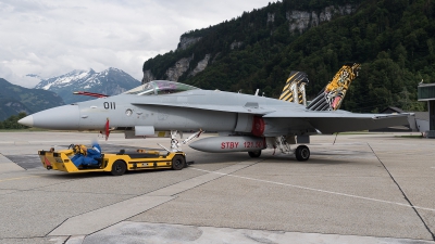 Photo ID 212671 by Luca Fahrni. Switzerland Air Force McDonnell Douglas F A 18C Hornet, J 5011