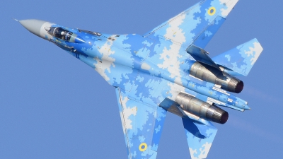 Photo ID 212829 by Alberto Gonzalez. Ukraine Air Force Sukhoi Su 27P1M,  