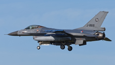 Photo ID 214409 by Rainer Mueller. Netherlands Air Force General Dynamics F 16AM Fighting Falcon, J 866