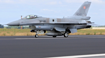 Photo ID 213630 by Milos Ruza. Poland Air Force General Dynamics F 16C Fighting Falcon, 4040