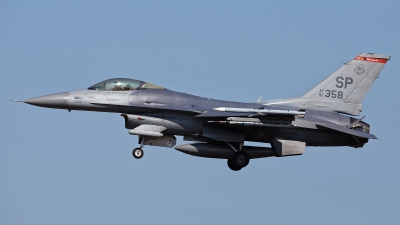 Photo ID 214569 by Rainer Mueller. USA Air Force General Dynamics F 16C Fighting Falcon, 91 0358
