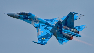 Photo ID 214774 by Radim Spalek. Ukraine Air Force Sukhoi Su 27UB1M, B 1831M1