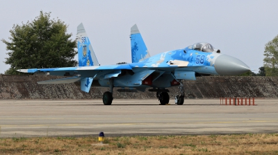 Photo ID 214965 by Milos Ruza. Ukraine Air Force Sukhoi Su 27P1M,  