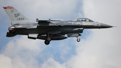 Photo ID 215078 by Rainer Mueller. USA Air Force General Dynamics F 16C Fighting Falcon, 90 0833
