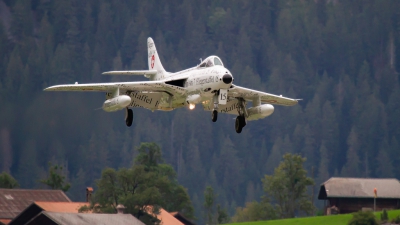 Photo ID 215232 by Agata Maria Weksej. Private Hunterverein Obersimmental Hawker Hunter F58, HB RVS