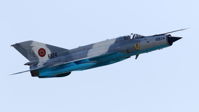 Photo ID 215360 by Aleksey Hinkov. Romania Air Force Mikoyan Gurevich MiG 21MF 75 Lancer C, 6824
