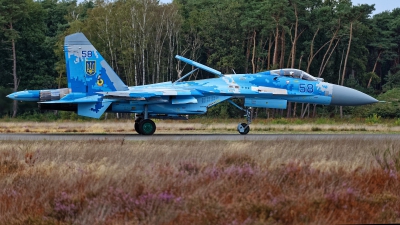Photo ID 215714 by Rainer Mueller. Ukraine Air Force Sukhoi Su 27P1M,  