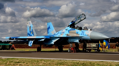 Photo ID 216059 by Alex Staruszkiewicz. Ukraine Air Force Sukhoi Su 27UB1M, B 1831M1