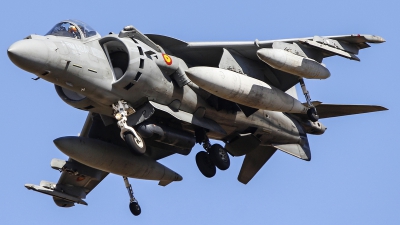 Photo ID 216467 by Ruben Galindo. Spain Navy McDonnell Douglas EAV 8B Harrier II, VA 1B 27