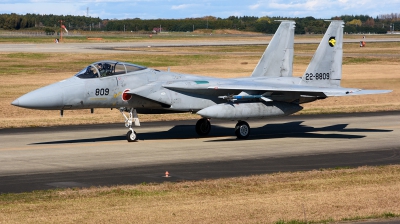 Photo ID 216973 by Mark Munzel. Japan Air Force McDonnell Douglas F 15J Eagle, 22 8809