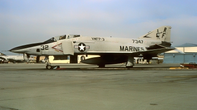 Photo ID 217280 by Gerrit Kok Collection. USA Marines McDonnell Douglas RF 4B Phantom II, 157347