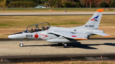 Photo ID 217606 by Mark Munzel. Japan Air Force Kawasaki T 4, 26 5809