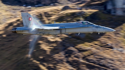 Photo ID 217615 by Sasha Beltyukov. Switzerland Air Force McDonnell Douglas F A 18C Hornet, J 5007