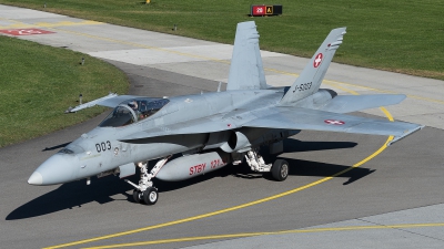 Photo ID 217895 by Luca Fahrni. Switzerland Air Force McDonnell Douglas F A 18C Hornet, J 5003