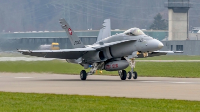 Photo ID 219379 by Martin Thoeni - Powerplanes. Switzerland Air Force McDonnell Douglas F A 18C Hornet, J 5023