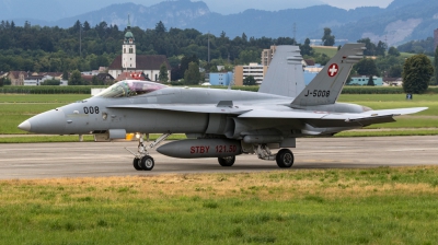 Photo ID 220255 by Mathias Grägel - GME-AirFoto. Switzerland Air Force McDonnell Douglas F A 18C Hornet, J 5008