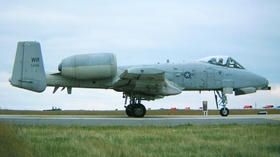 Photo ID 25465 by Arie van Groen. USA Air Force Fairchild A 10A Thunderbolt II, 77 0228