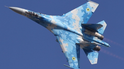 Photo ID 220817 by Paul Newbold. Ukraine Air Force Sukhoi Su 27P1M,  